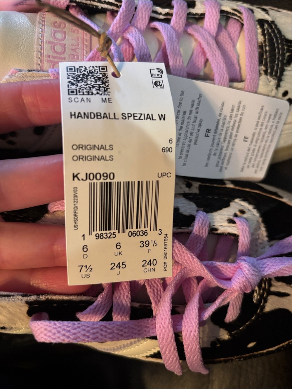 adidas Handball Spezial in cow print - Picture 5 of 5